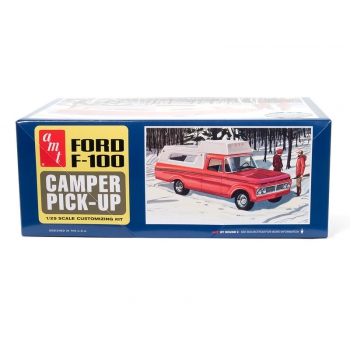 Plastikmodell – Auto 1:25 1963 Camper Pickup Car – AMT1412